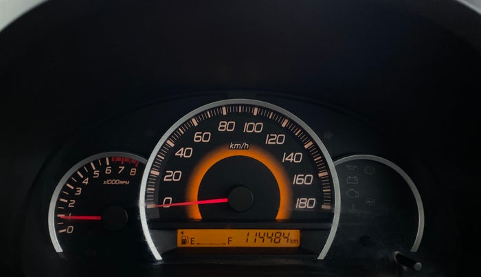 2014 Maruti Wagon R 1.0 VXI, Petrol, Manual, 1,14,527 km, Odometer Image