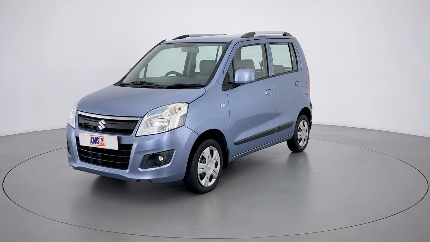 2014 Maruti Wagon R 1.0 VXI, Petrol, Manual, 1,14,527 km, Left Front Diagonal
