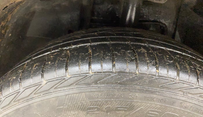 2018 Tata NEXON XMA DIESEL, Diesel, Automatic, 1,03,887 km, Left Front Tyre Tread