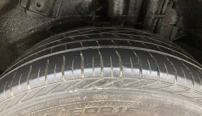 2018 Tata NEXON XMA DIESEL, Diesel, Automatic, 1,03,887 km, Left Rear Tyre Tread