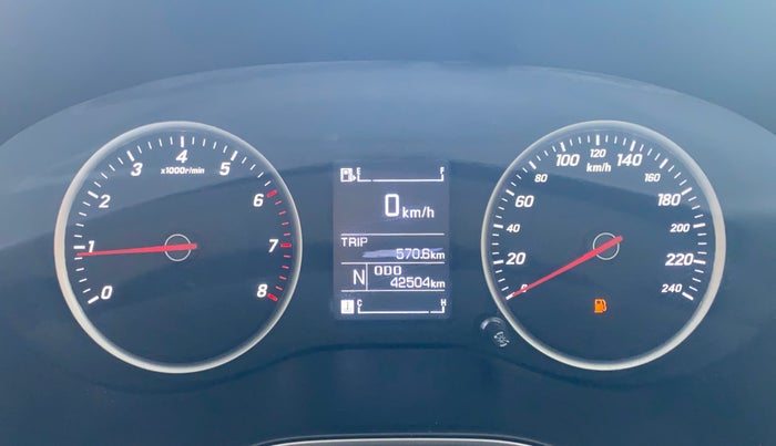 2021 MG HECTOR SHINE 1.5 PETROL TURBO CVT, Petrol, Automatic, 42,449 km, Odometer Image