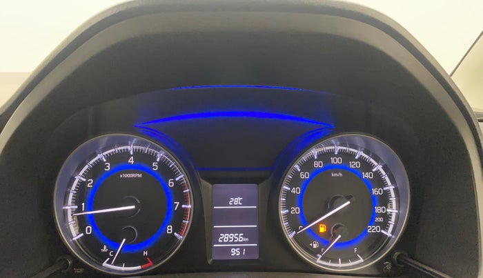 2018 Maruti Baleno DELTA PETROL 1.2, Petrol, Manual, 28,979 km, Odometer Image