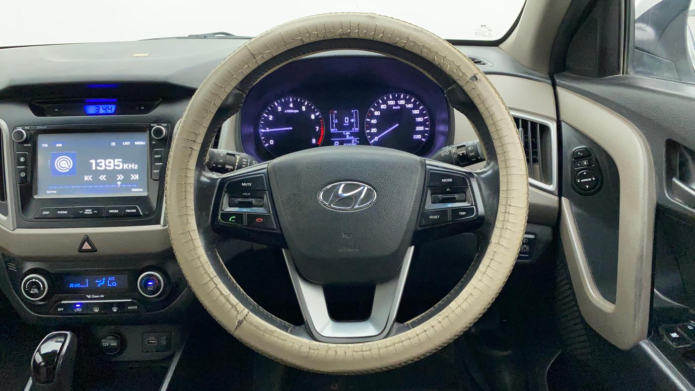2016 Hyundai Creta 1.6 SX PLUS AUTO PETROL, Petrol, Automatic, 67,184 km, Steering Wheel Close Up