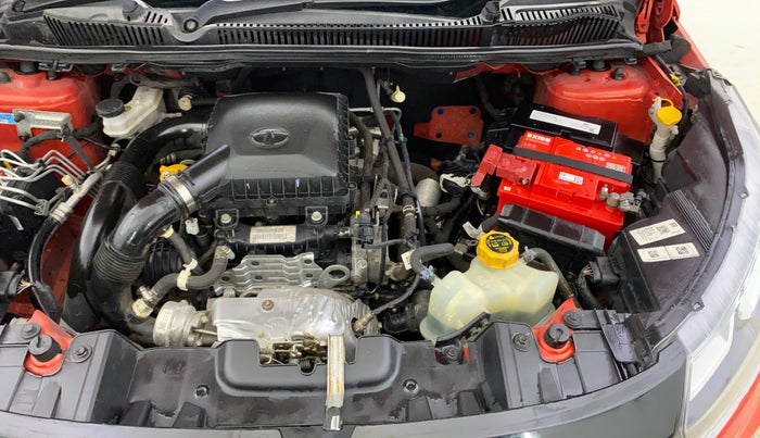 2021 Tata NEXON XMA SUNROOF PETROL, Petrol, Automatic, 10,282 km, Engine View - Left