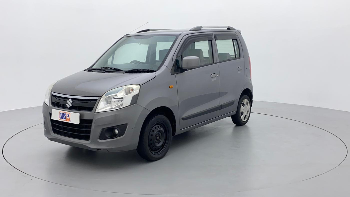 2016 Maruti Wagon R 1.0 VXI OPT, Petrol, Manual, 49,247 km, Left Front Diagonal