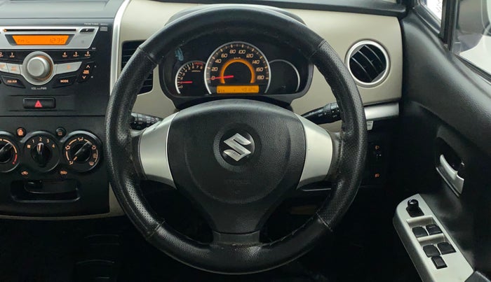 2016 Maruti Wagon R 1.0 VXI OPT, Petrol, Manual, 49,247 km, Steering Wheel Close Up