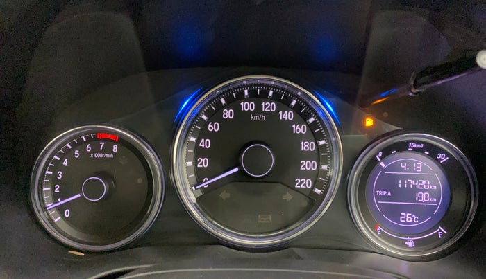 2019 Honda City 1.5L I-VTEC ZX, Petrol, Manual, 1,17,449 km, Odometer Image