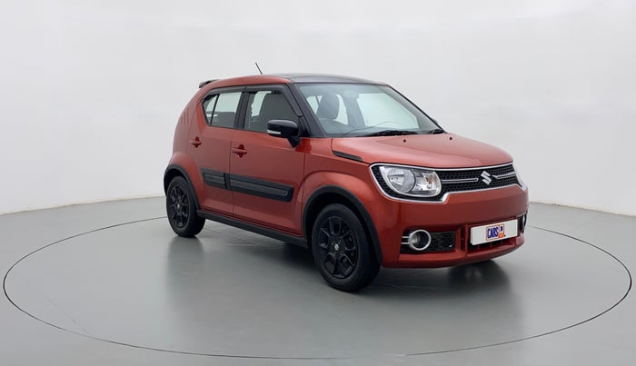 2017 Maruti IGNIS ZETA 1.2 K12 AMT DUAL TONE, Petrol, Automatic, 25,028 km, Right Front Diagonal