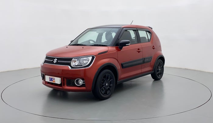 2017 Maruti IGNIS ZETA 1.2 K12 AMT DUAL TONE, Petrol, Automatic, 25,028 km, Left Front Diagonal