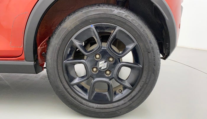 2017 Maruti IGNIS ZETA 1.2 K12 AMT DUAL TONE, Petrol, Automatic, 25,028 km, Left Rear Wheel