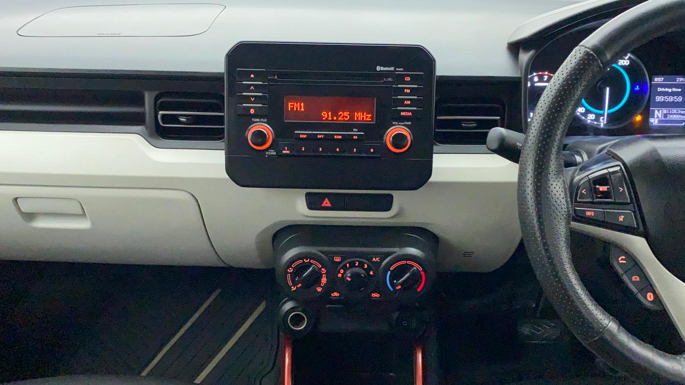 2017 Maruti IGNIS ZETA 1.2 K12 AMT DUAL TONE, Petrol, Automatic, 25,028 km, Air Conditioner