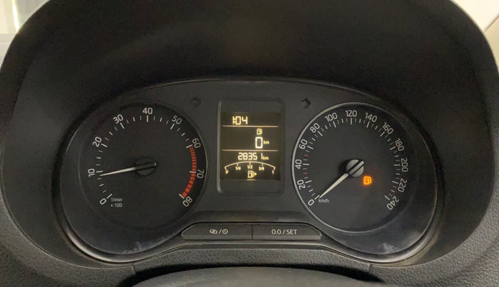 2018 Skoda Rapid AMBITION 1.6 MPI MT, Petrol, Manual, 28,306 km, Odometer Image