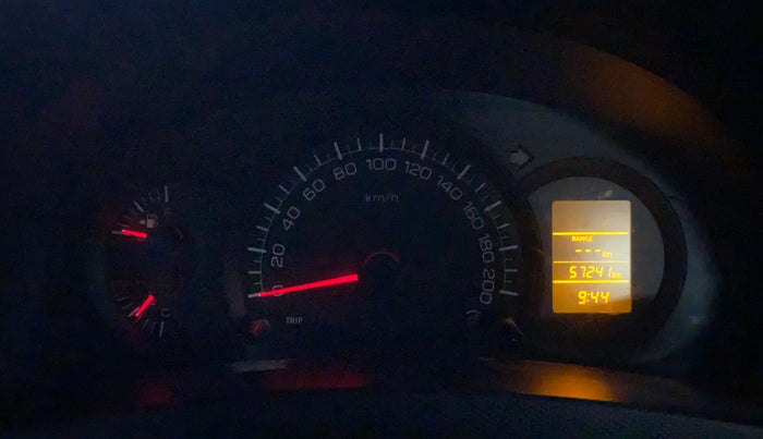 2016 Maruti Swift LXI (O), Petrol, Manual, 57,222 km, Odometer Image