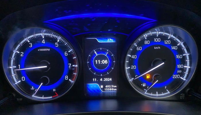 2019 Maruti Baleno ZETA PETROL 1.2, Petrol, Manual, 15,366 km, Odometer Image