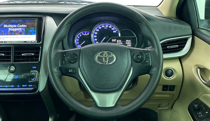 2020 Toyota YARIS G MT, Petrol, Manual, 37,628 km, Steering Wheel Close Up