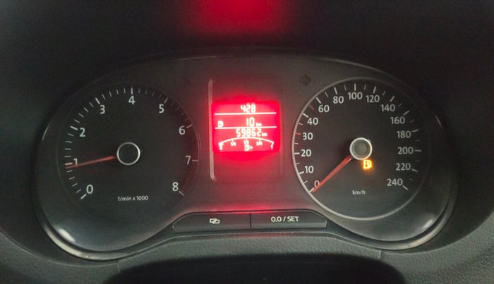 2014 Volkswagen Polo COMFORTLINE 1.2L PETROL, Petrol, Manual, 59,834 km, Odometer Image