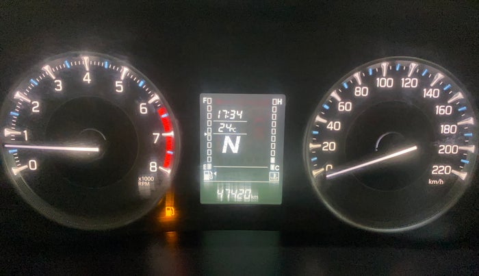 2023 Maruti FRONX DELTA PLUS 1.2L AGS, Petrol, Automatic, 47,414 km, Odometer Image