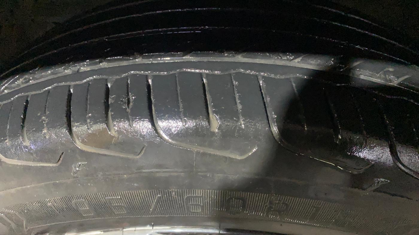 2023 Maruti FRONX DELTA PLUS 1.2L AGS, Petrol, Automatic, 48,514 km, Left Front Tyre Tread