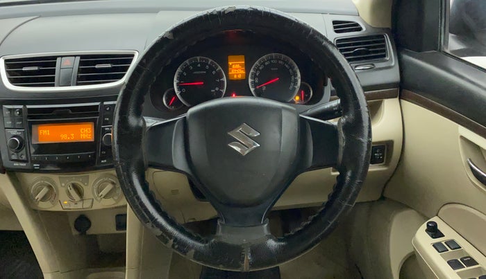 2016 Maruti Swift Dzire VXI, CNG, Manual, 1,09,405 km, Steering Wheel Close Up