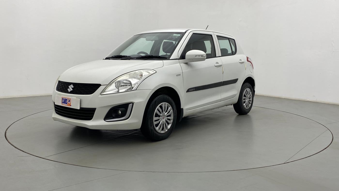 2015 Maruti Swift VDI ABS, Diesel, Manual, 96,194 km, Left Front Diagonal (45- Degree) View