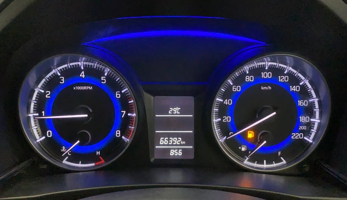 2018 Maruti Baleno DELTA PETROL 1.2, CNG, Manual, 66,338 km, Odometer Image