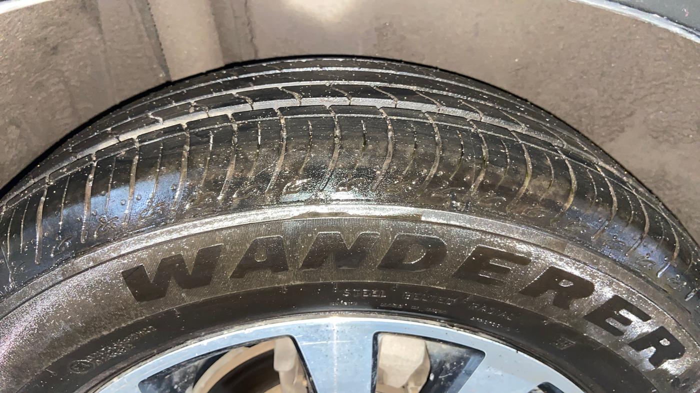 2021 Maruti S Cross ALPHA AT1.5, Petrol, Automatic, 61,963 km, Right Rear Tyre Tread