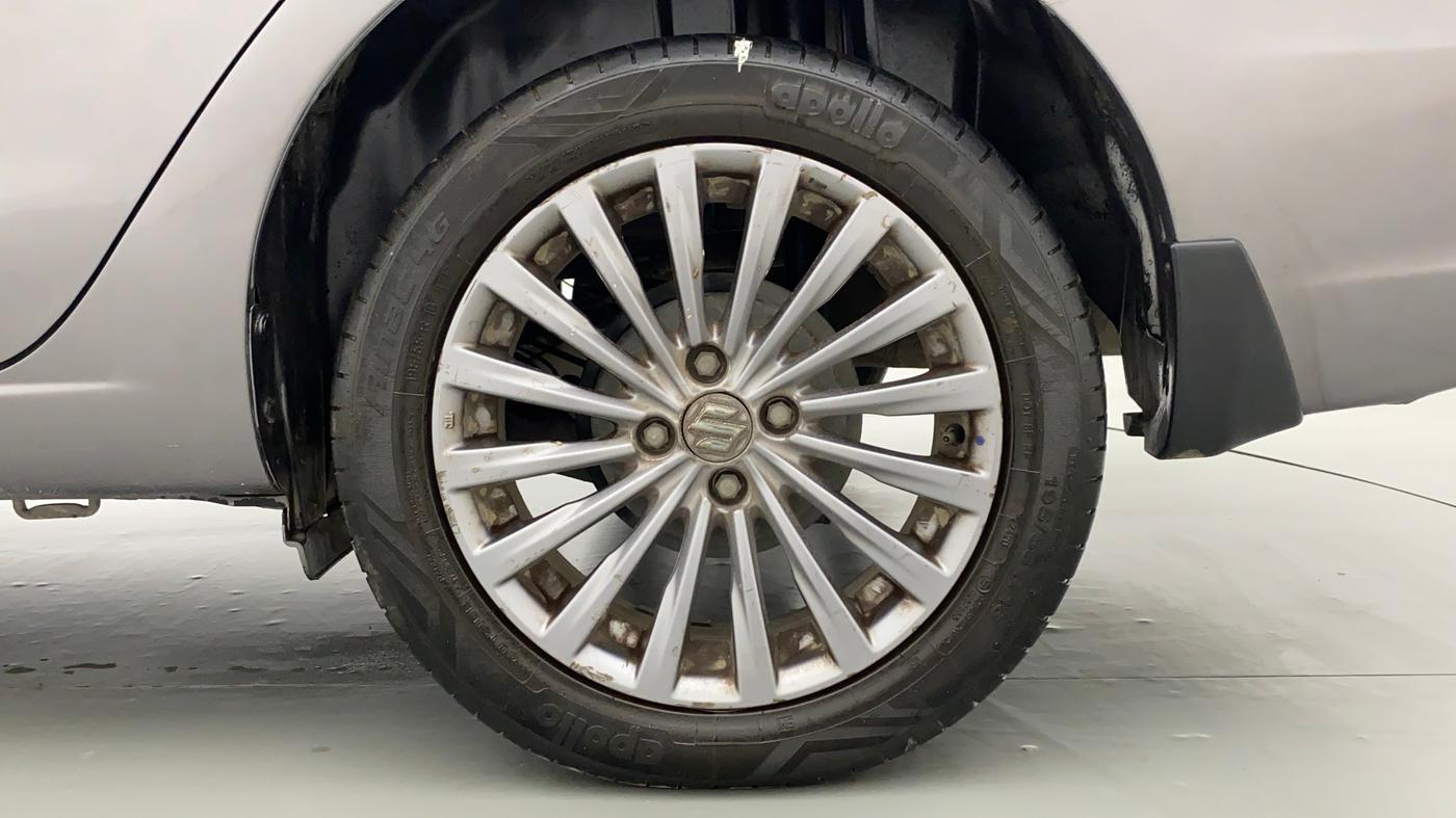 2018 Maruti Ciaz ALPHA 1.4 VVT AMT, Petrol, Automatic, 60,301 km, Left Rear Wheel