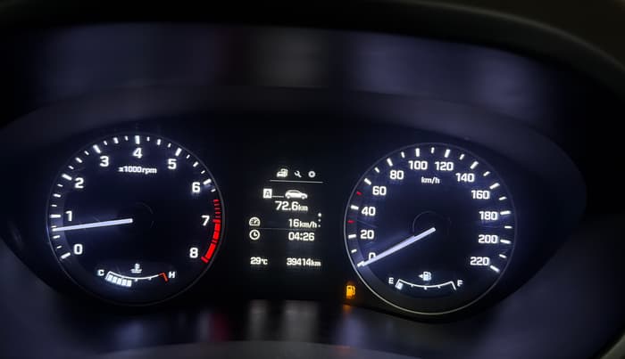 2016 Hyundai Elite i20 ASTA 1.2, Petrol, Manual, 39,405 km, Odometer Image