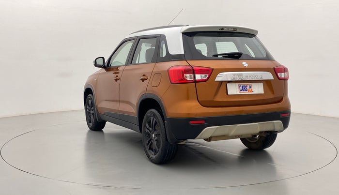 2018 Maruti Vitara Brezza ZDI+ DUAL TONE AMT, Diesel, Automatic, 40,701 km, Left Back Diagonal