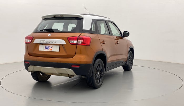 2018 Maruti Vitara Brezza ZDI+ DUAL TONE AMT, Diesel, Automatic, 40,701 km, Right Back Diagonal
