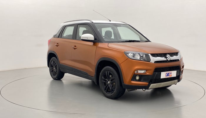 2018 Maruti Vitara Brezza ZDI+ DUAL TONE AMT, Diesel, Automatic, 40,701 km, Right Front Diagonal