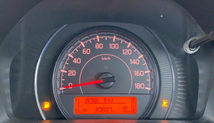 2019 Maruti New Wagon-R LXI CNG 1.0 L, CNG, Manual, 30,919 km, Odometer Image