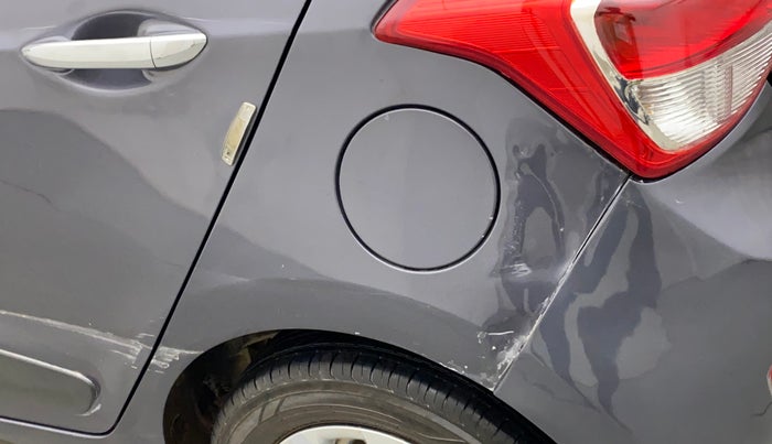 2014 Hyundai Grand i10 SPORTZ 1.2 KAPPA VTVT, Petrol, Manual, 1,25,412 km, Left quarter panel - Slightly dented