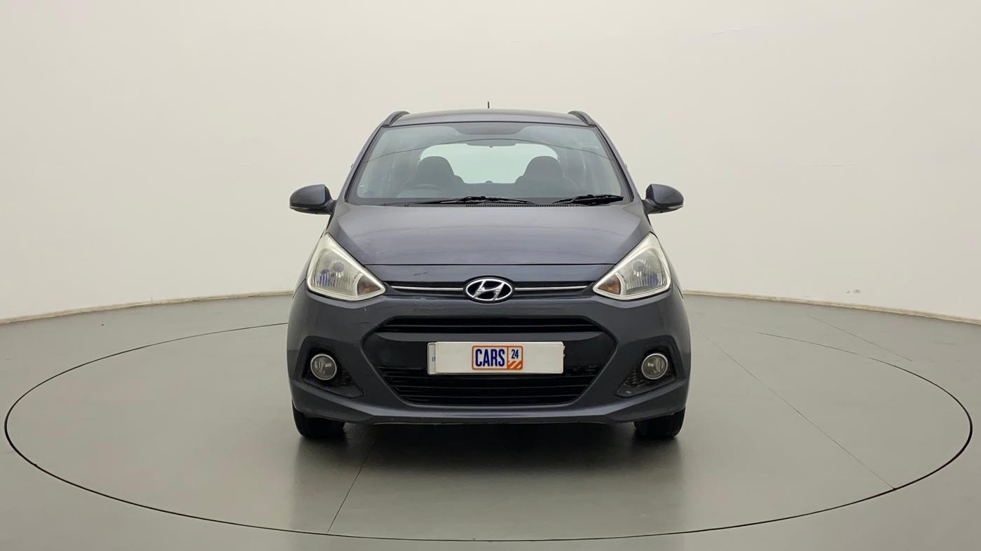 2014 Hyundai Grand i10 SPORTZ 1.2 KAPPA VTVT, Petrol, Manual, 1,25,412 km, Front