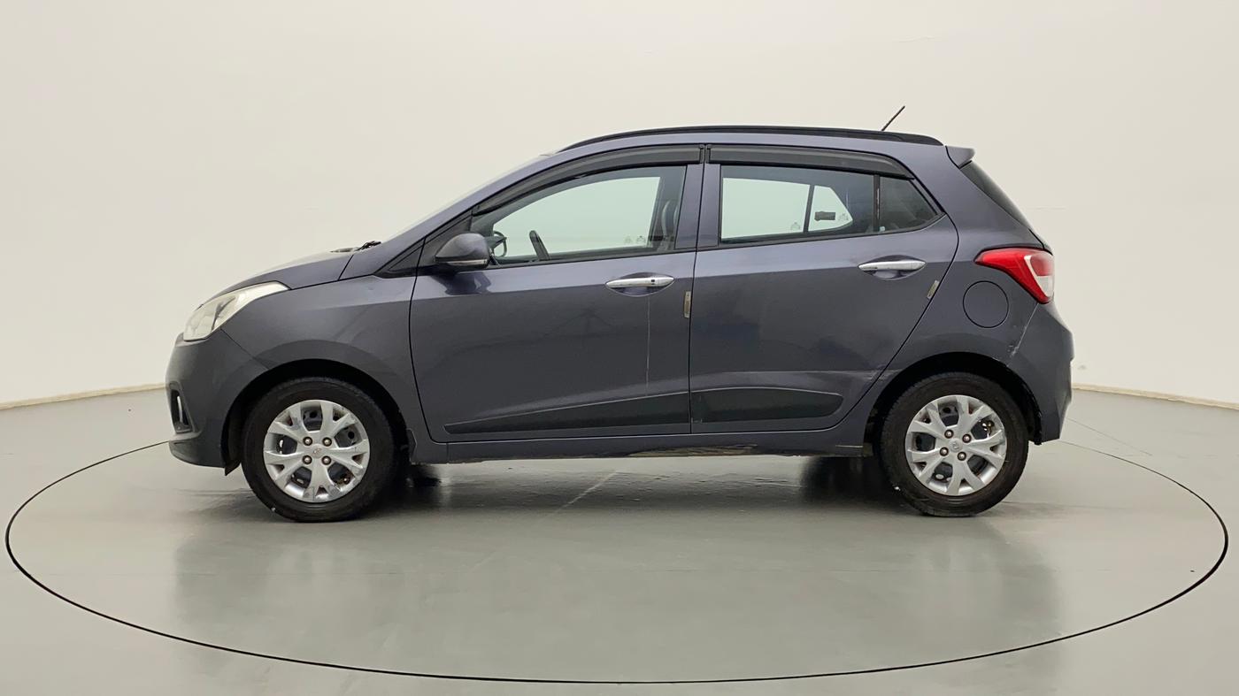 2014 Hyundai Grand i10 SPORTZ 1.2 KAPPA VTVT, Petrol, Manual, 1,25,412 km, Left Side