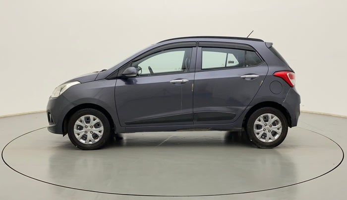 2014 Hyundai Grand i10 SPORTZ 1.2 KAPPA VTVT, Petrol, Manual, 1,25,412 km, Left Side