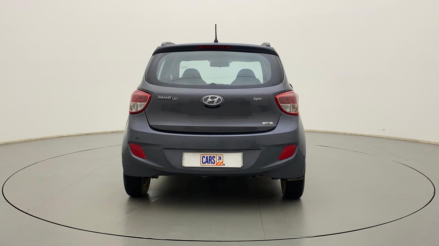 2014 Hyundai Grand i10 SPORTZ 1.2 KAPPA VTVT, Petrol, Manual, 1,25,412 km, Back/Rear