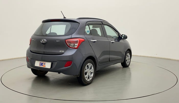 2014 Hyundai Grand i10 SPORTZ 1.2 KAPPA VTVT, Petrol, Manual, 1,25,412 km, Right Back Diagonal