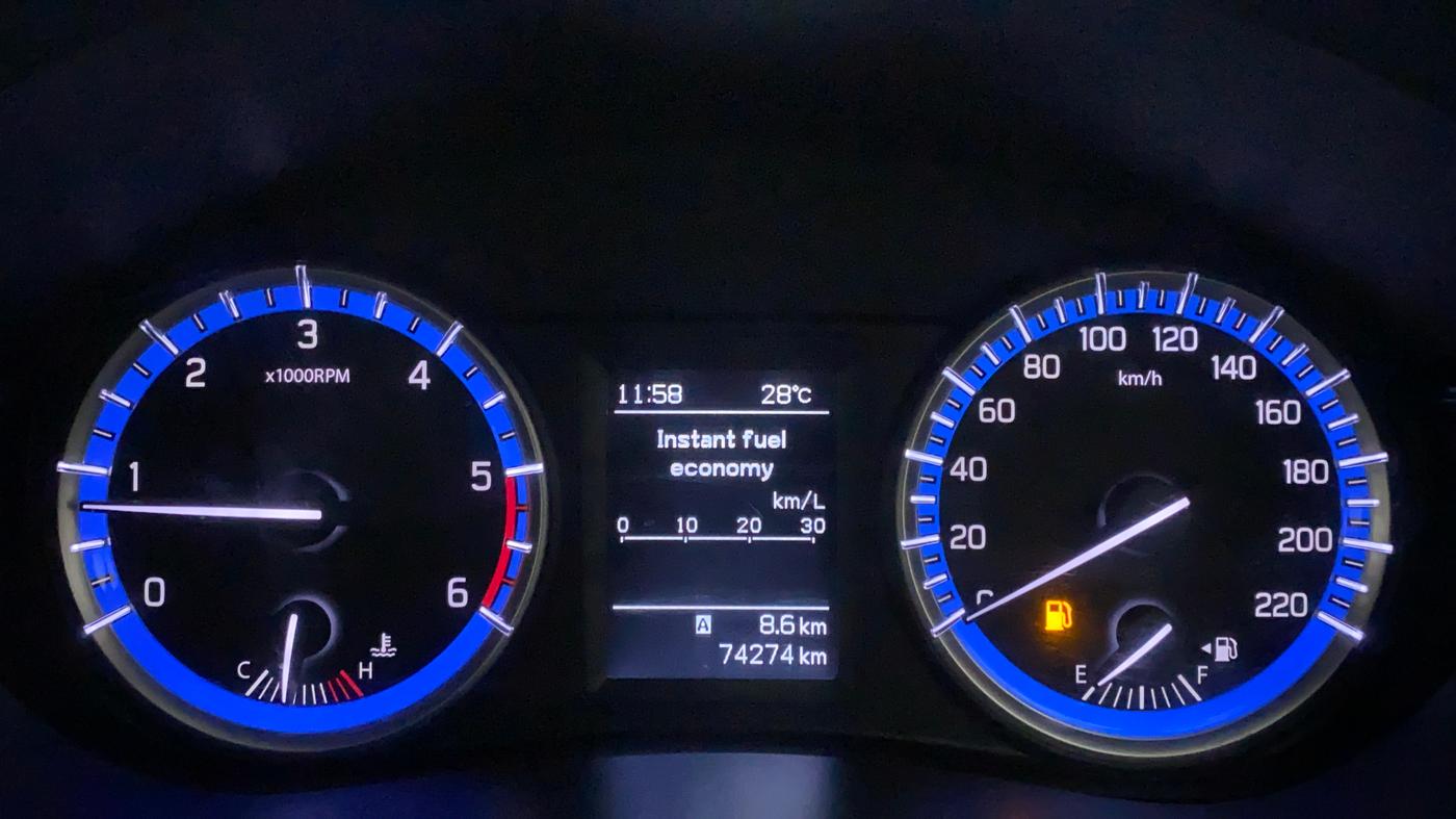 2015 Maruti S Cross ALPHA 1.3, Diesel, Manual, 74,274 km, Odometer Image