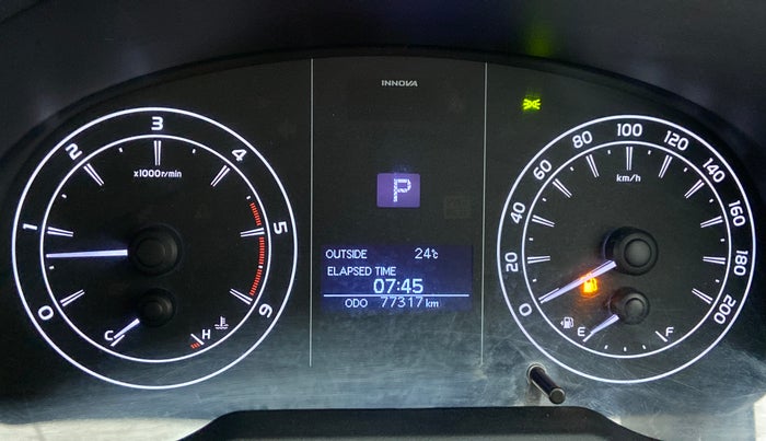 2020 Toyota Innova Crysta 2.4 GX AT 7 STR, Diesel, Automatic, 77,352 km, Odometer Image