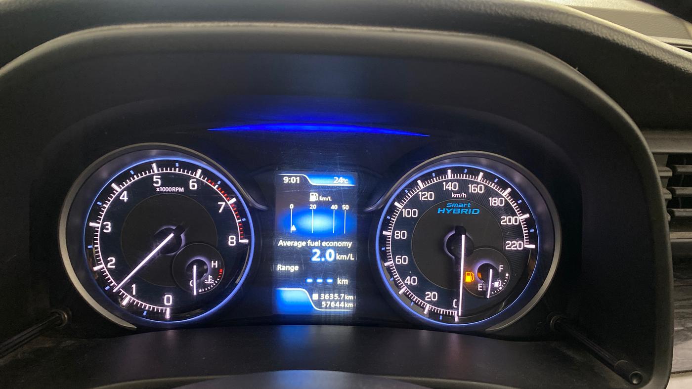 2020 Maruti XL6 ALPHA MT, Petrol, Manual, 57,644 km, Odometer Image