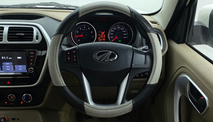 2018 Mahindra TUV300 T10, Diesel, Manual, 61,221 km, Steering Wheel Close Up