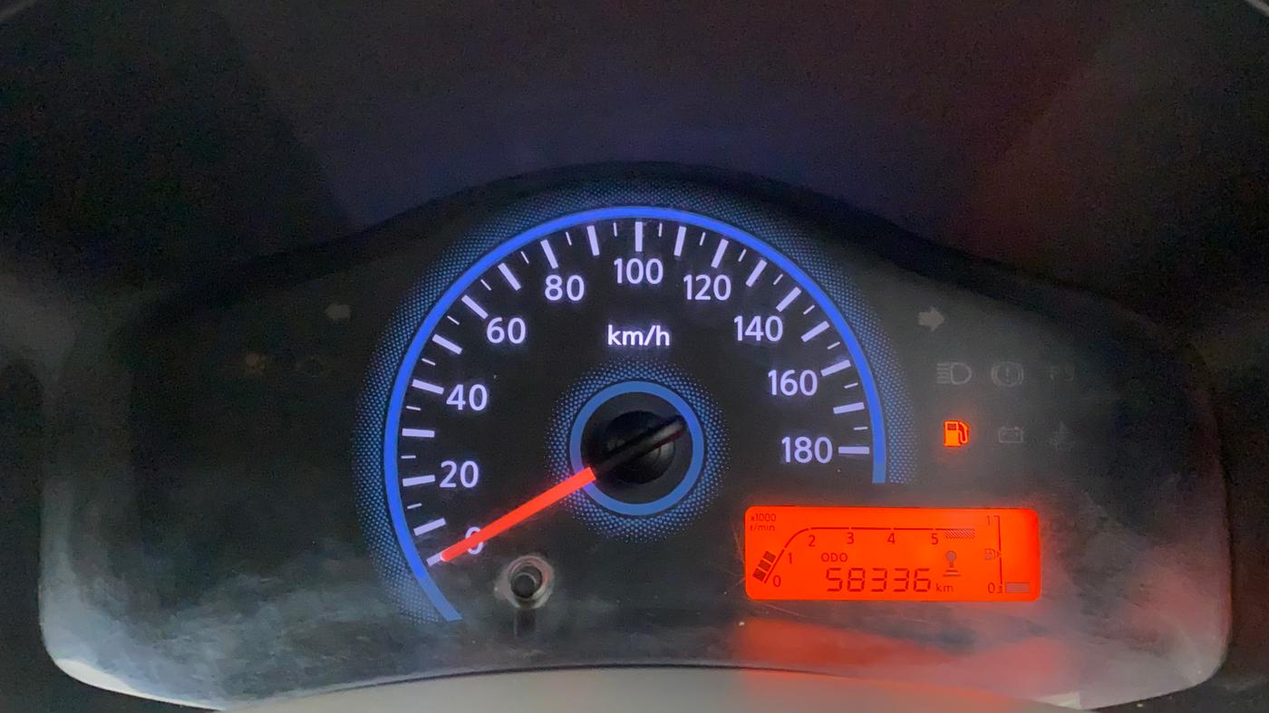 2016 Datsun Redi Go S, Petrol, Manual, 58,335 km, Odometer Image