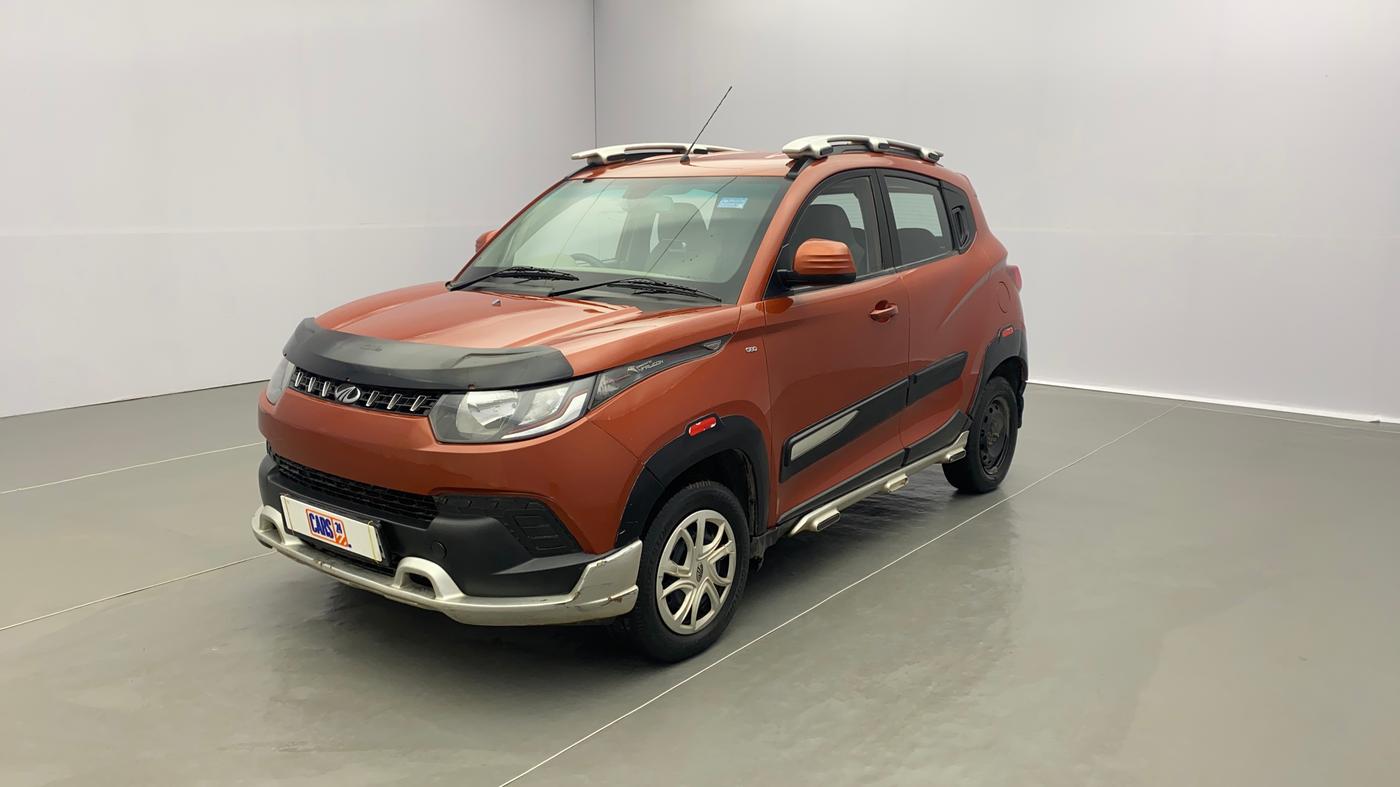 2016 Mahindra Kuv100 K6 6 STR, Petrol, Manual, 54,562 km, Left Front Diagonal