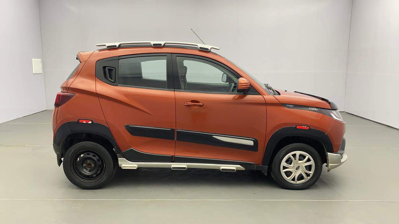 2016 Mahindra Kuv100 K6 6 STR, Petrol, Manual, 54,562 km, Right Side View