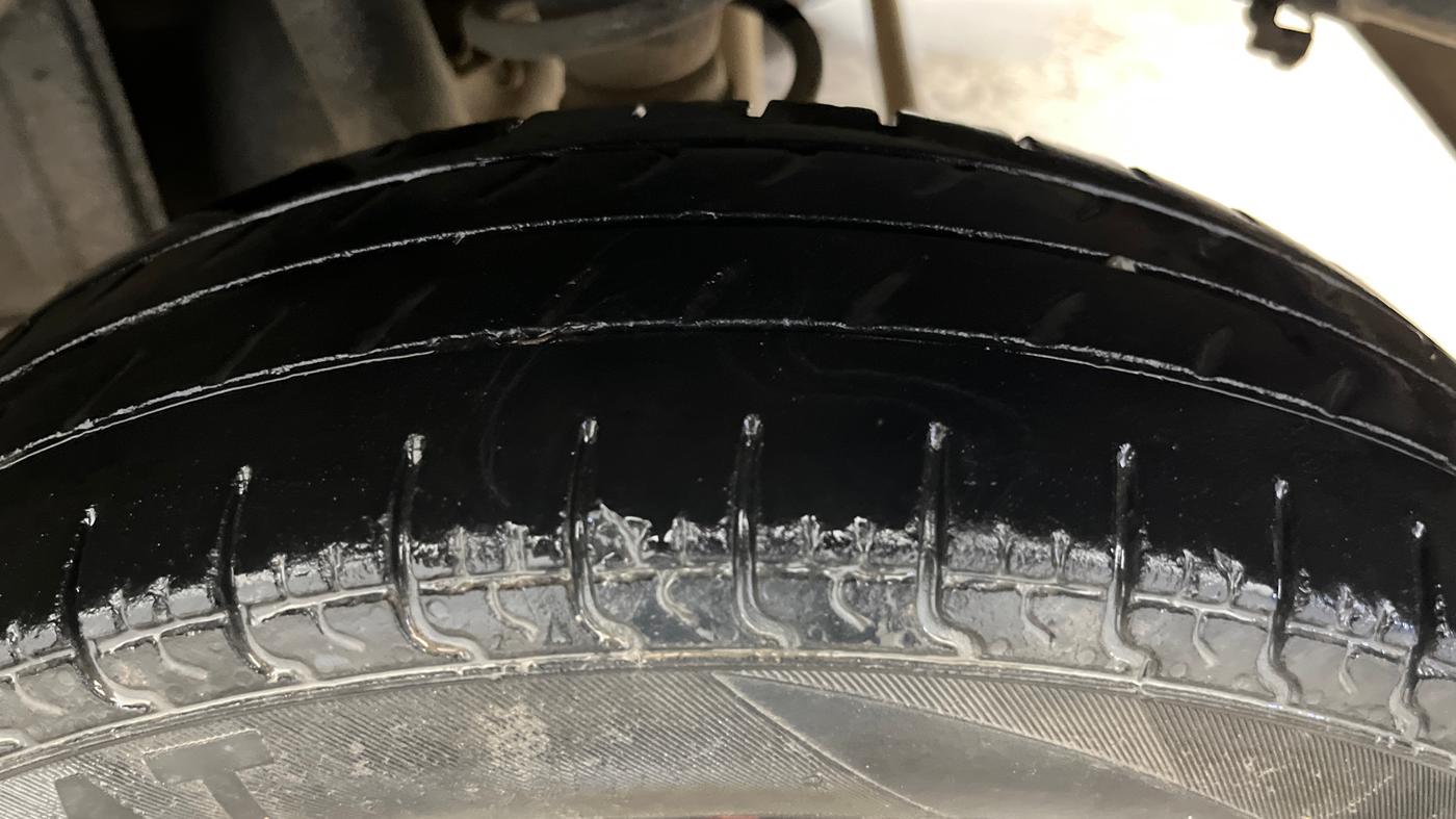 2018 Maruti Alto 800 LXI, Petrol, Manual, 72,428 km, Left Rear Tyre Tread