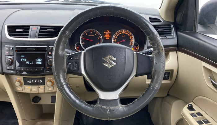 2012 Maruti Swift Dzire ZDI, Diesel, Manual, 93,383 km, Steering Wheel Close Up