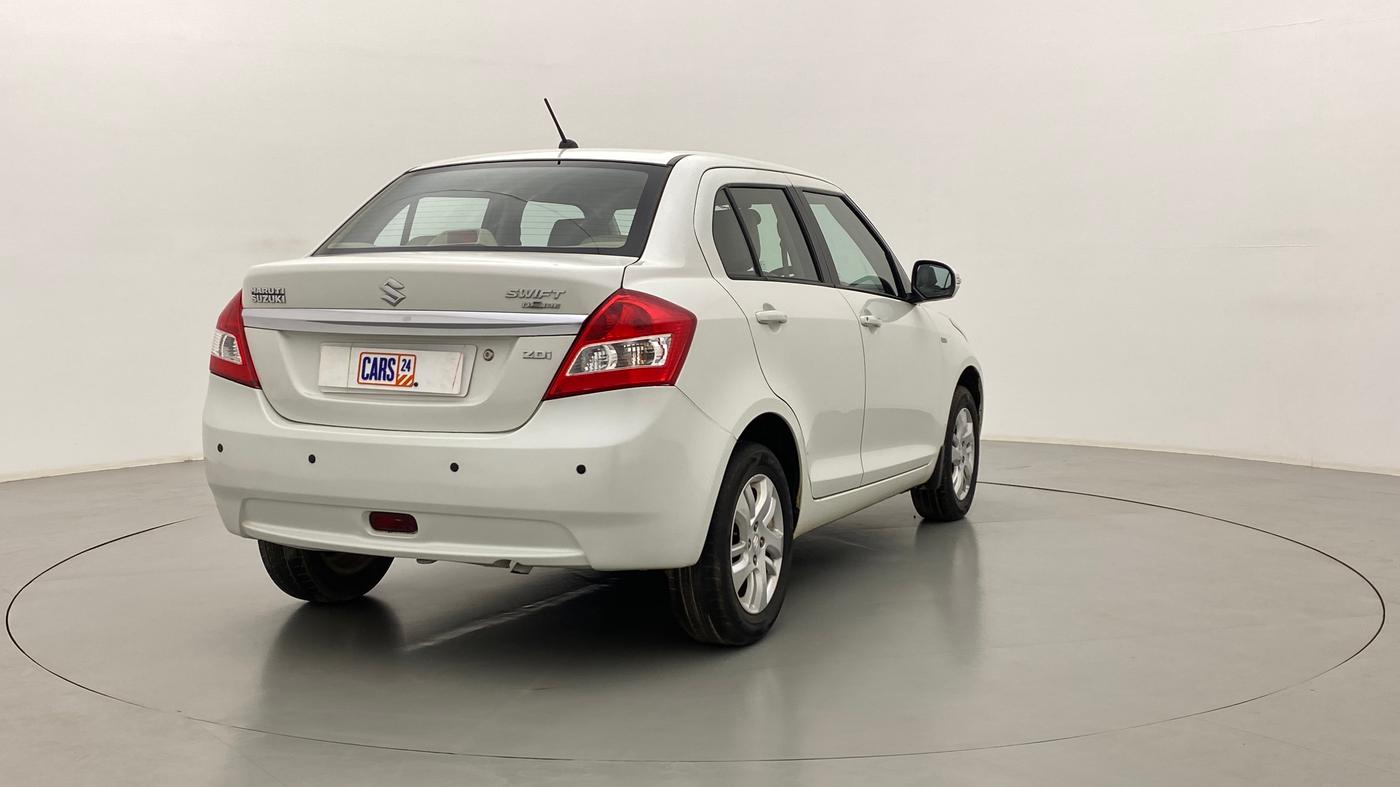 2012 Maruti Swift Dzire ZDI, Diesel, Manual, 93,383 km, Right Back Diagonal