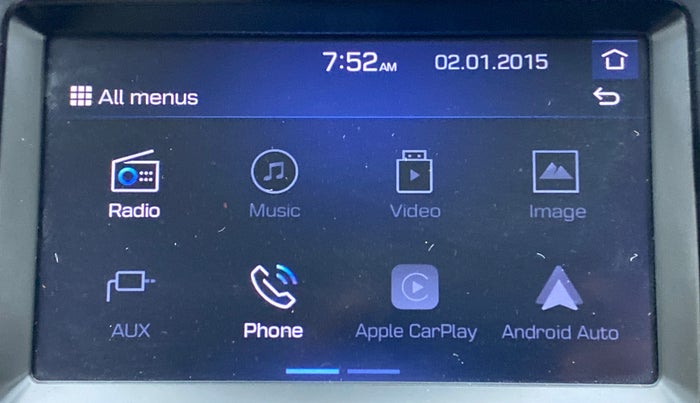 2018 Hyundai Grand i10 SPORTZ AT 1.2 KAPPA VTVT, Petrol, Automatic, 52,877 km, Apple CarPlay and Android Auto