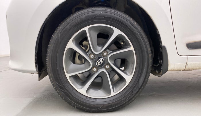 2018 Hyundai Grand i10 SPORTZ AT 1.2 KAPPA VTVT, Petrol, Automatic, 52,877 km, Left Front Wheel